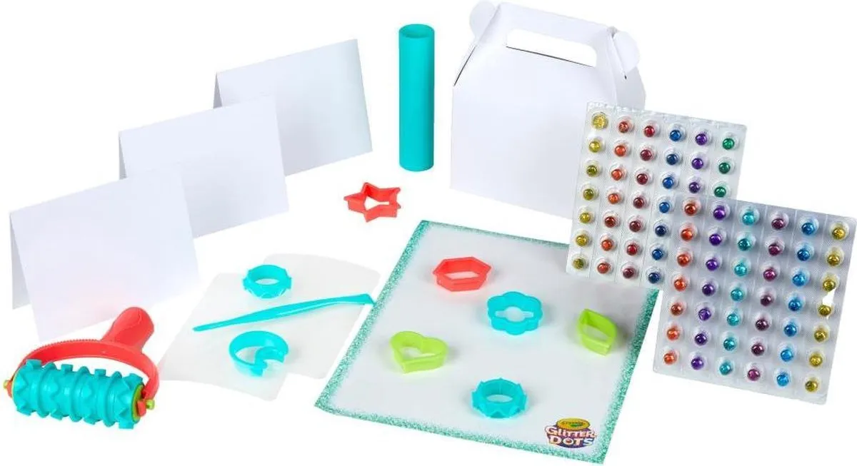 Crayola Glitter Dots Sparkle Station - 84 Stuks