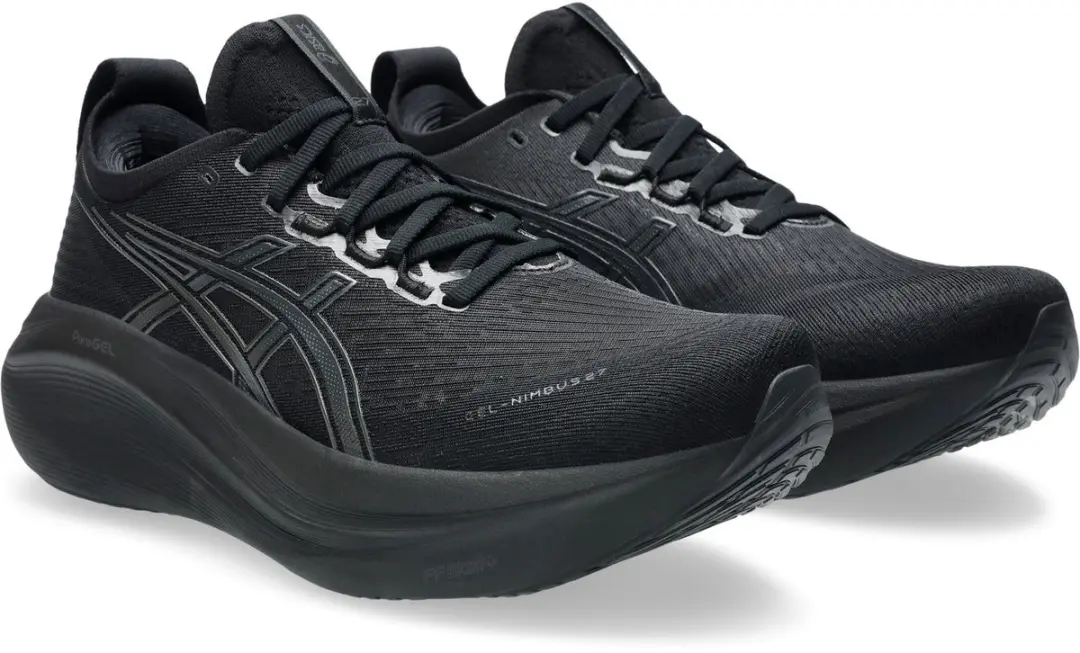 ASICS Gel Nimbus 27 Hardloopschoenen Dames - Zwart - afbeelding 3 van 6