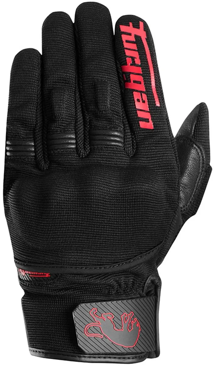 Furygan 4621-108 Motorhandschoenen - D3o Evo - Zwart/Rood - XXL - afbeelding 4 van 6