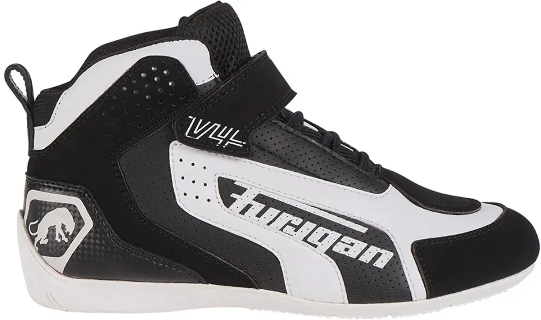 Furygan V4 Vented Black White