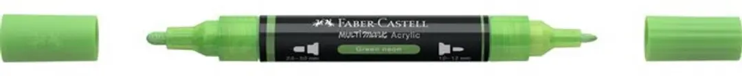 Acrylmarker Faber Castell Multimark 257 green neon
