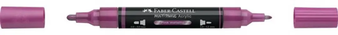 Acrylmarker Faber Castell Multimark 290 pink metallic