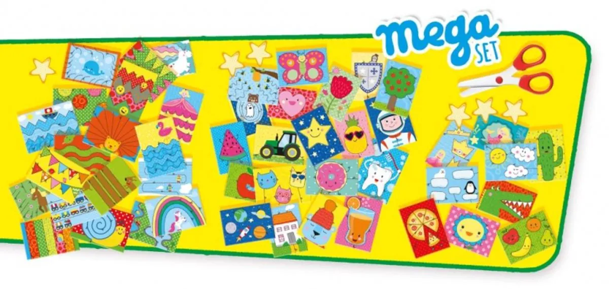 SES Creative Ik Leer Knippen Mega Set - Knutselpakket - 48 Knipvellen