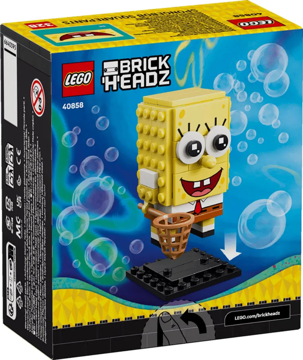 LEGO Brickheadz 40858 SpongeBob SquarePants - 72 Stukken - afbeelding 2 van 2