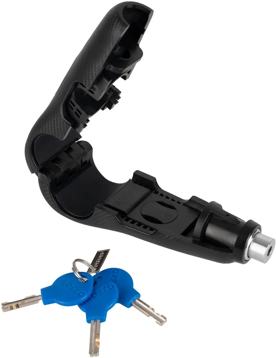 Oxford Remhendel Slot LK303 - 120dB Alarm - Zwart - afbeelding 3 van 6