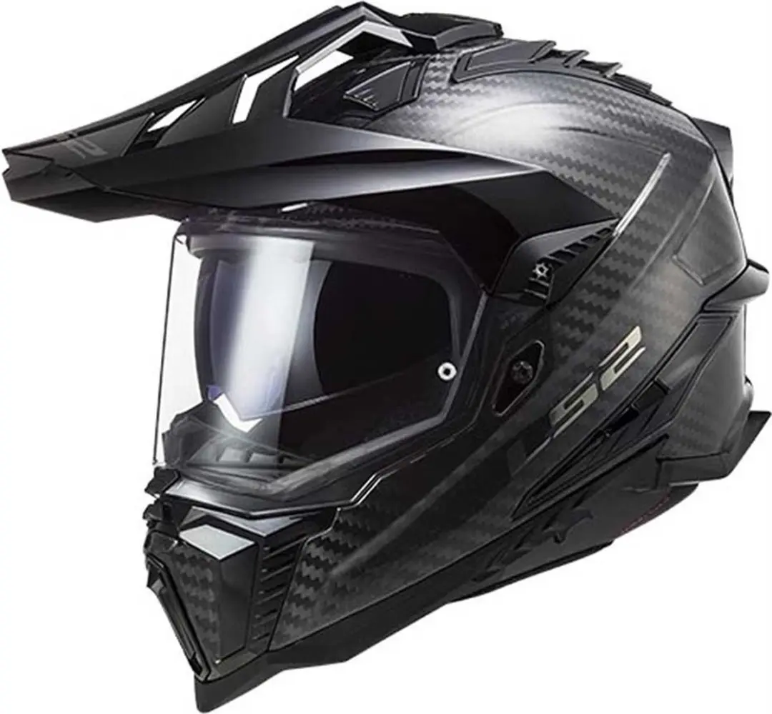 LS2 Helm Explorer MX701 glans carbon maat M