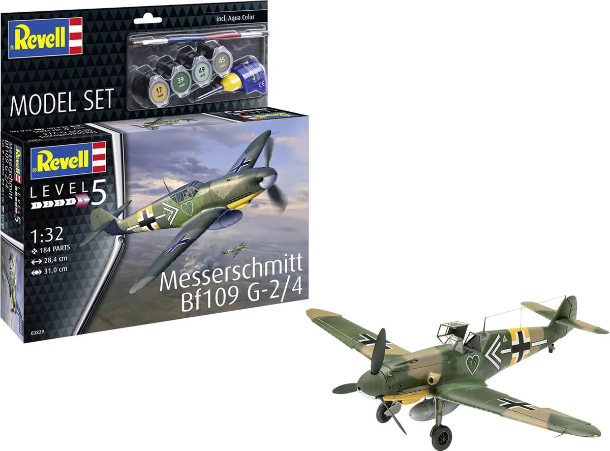 Revell Messerschmitt Bf109G-2/4 Modelbouwpakket 1:32