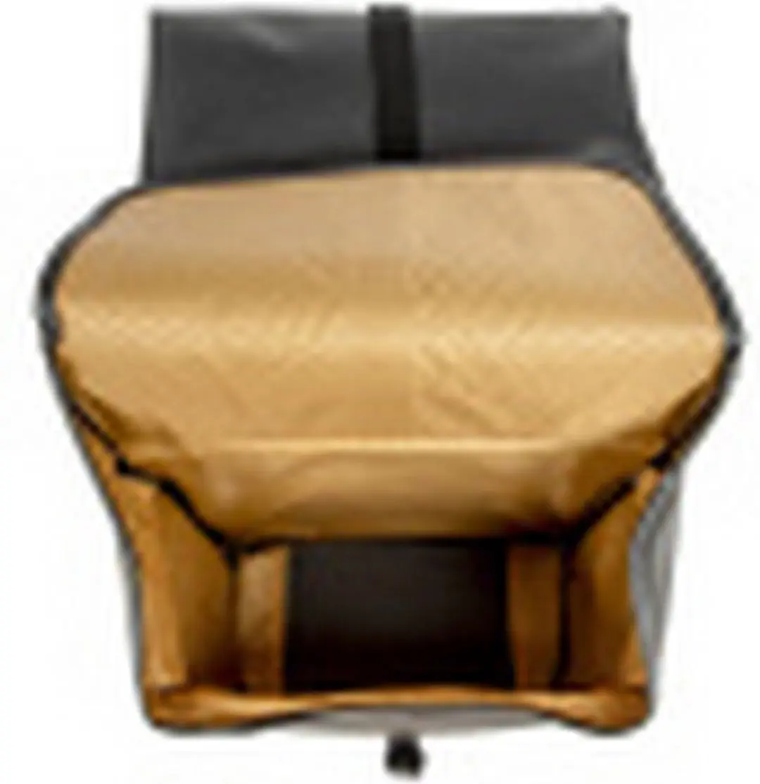 New Looxs Odense Double Dubbele Fietstas 39L - MIK - Zwart - afbeelding 6 van 6
