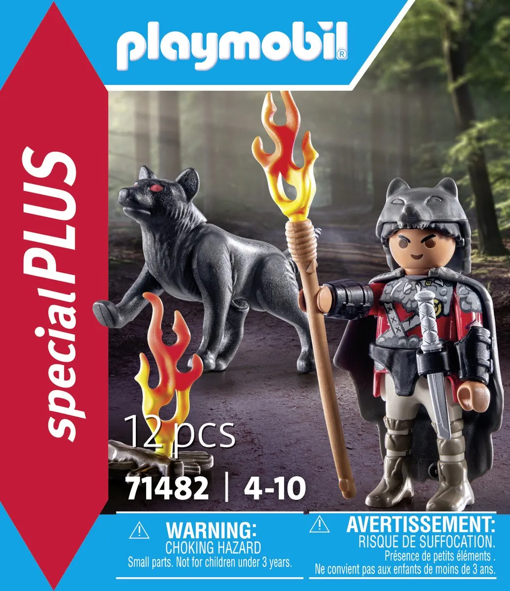 Playmobil Special Plus Krijger met wolf 71482 - afbeelding 6 van 6
