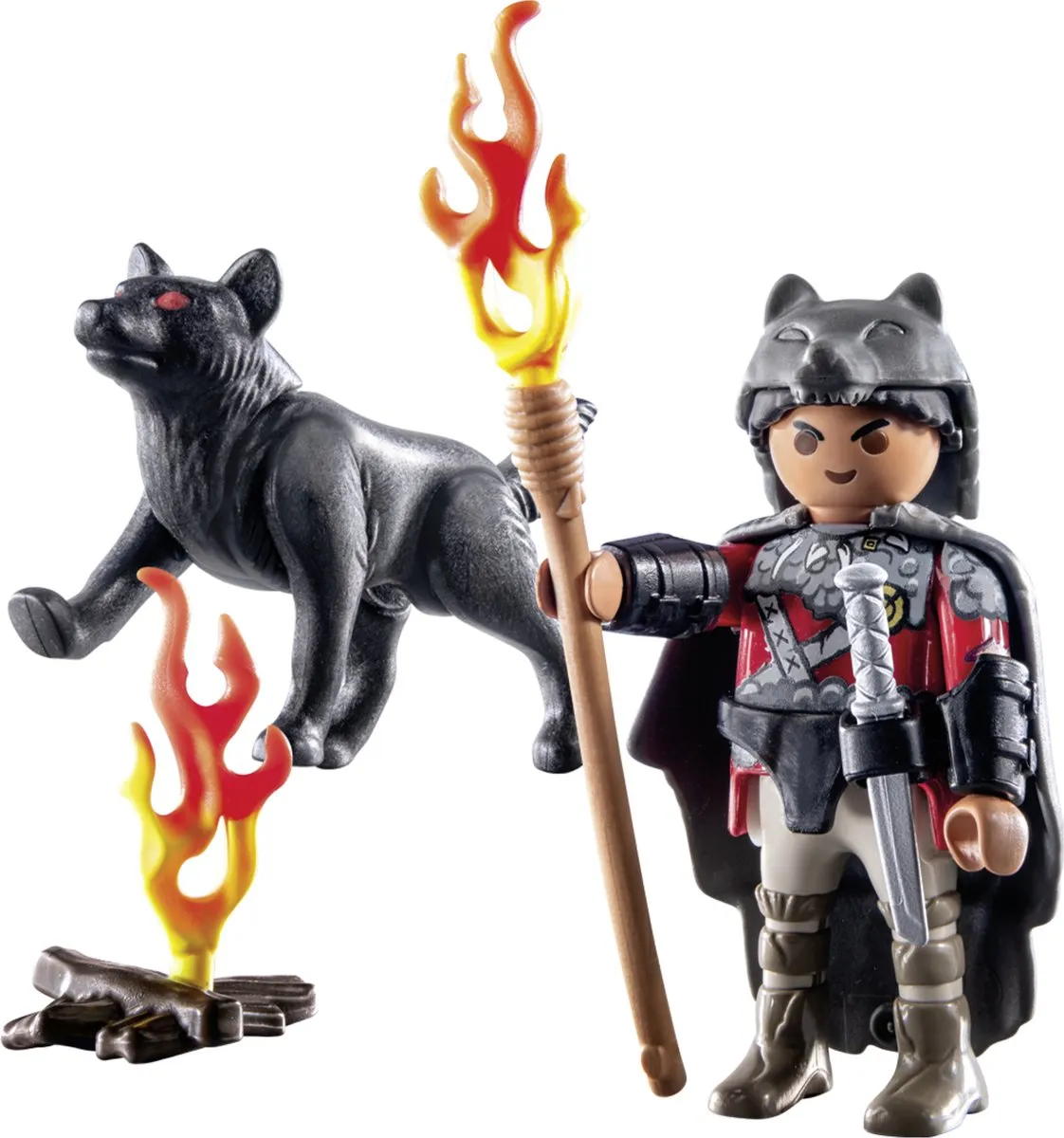 Playmobil Special Plus Krijger met wolf 71482
