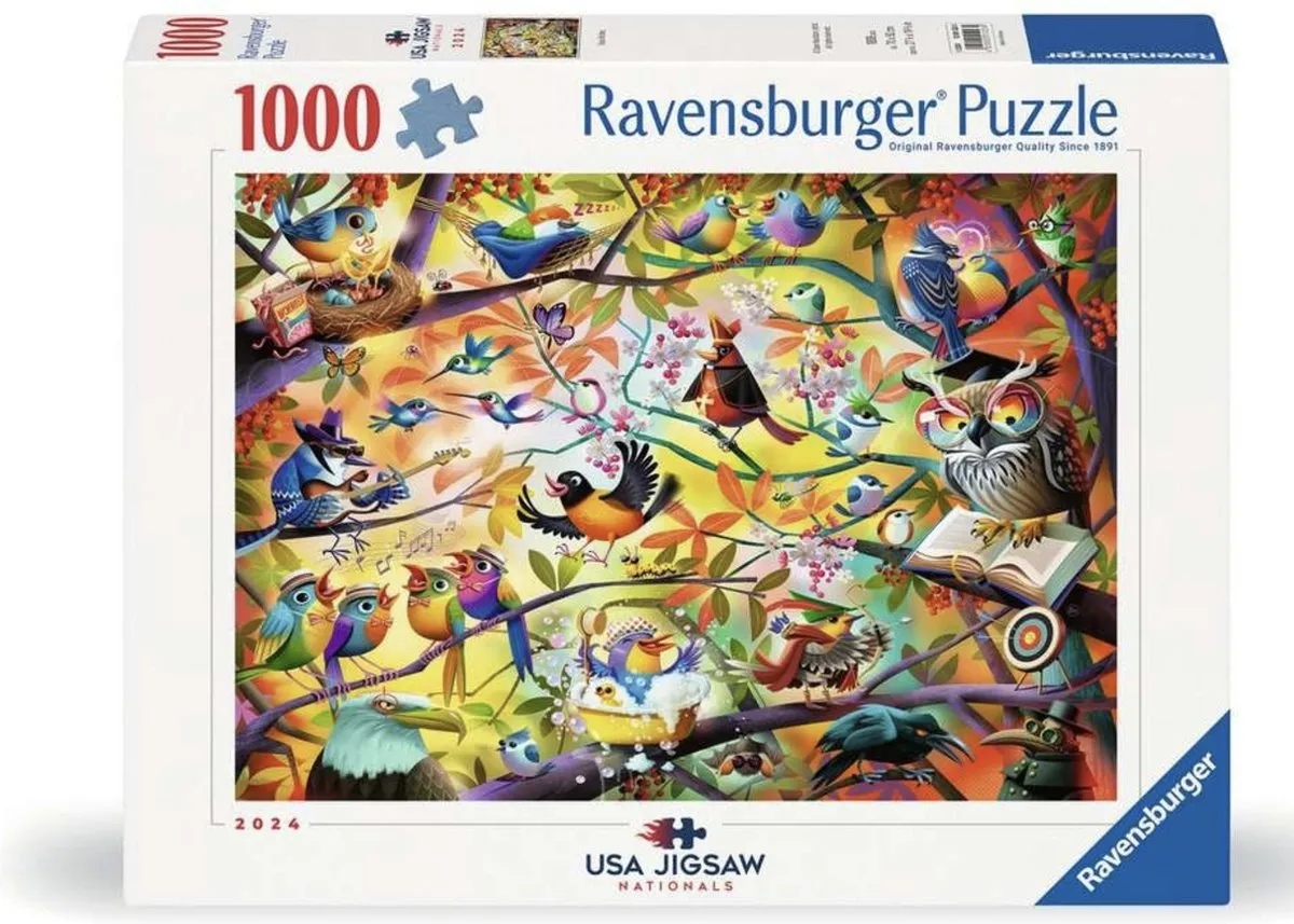 Ravensburger Fleißige Vögelchen Puzzle 1000 Stuks