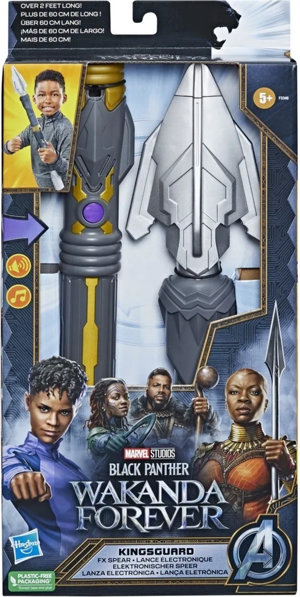 Hasbro Marvel Black Panther Wakanda Forever Kingsguard FX Speer F3346