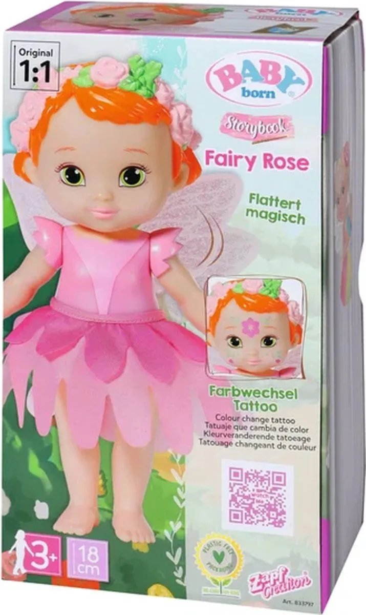 Baby Born Storybook Elfje Rose Pop - 3x AAA