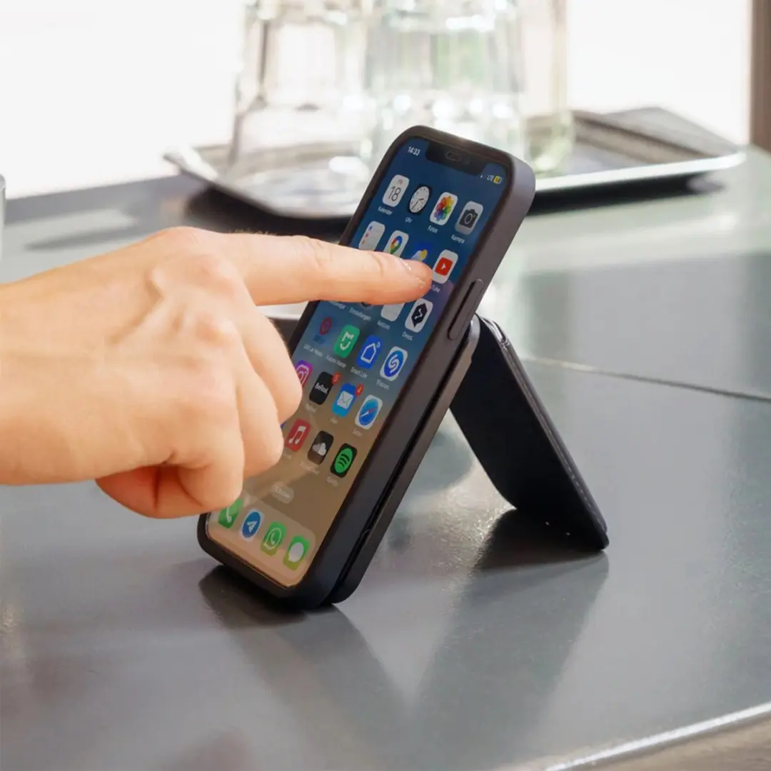SP Connect Magnetic Card Wallet SPC+ - Zwart