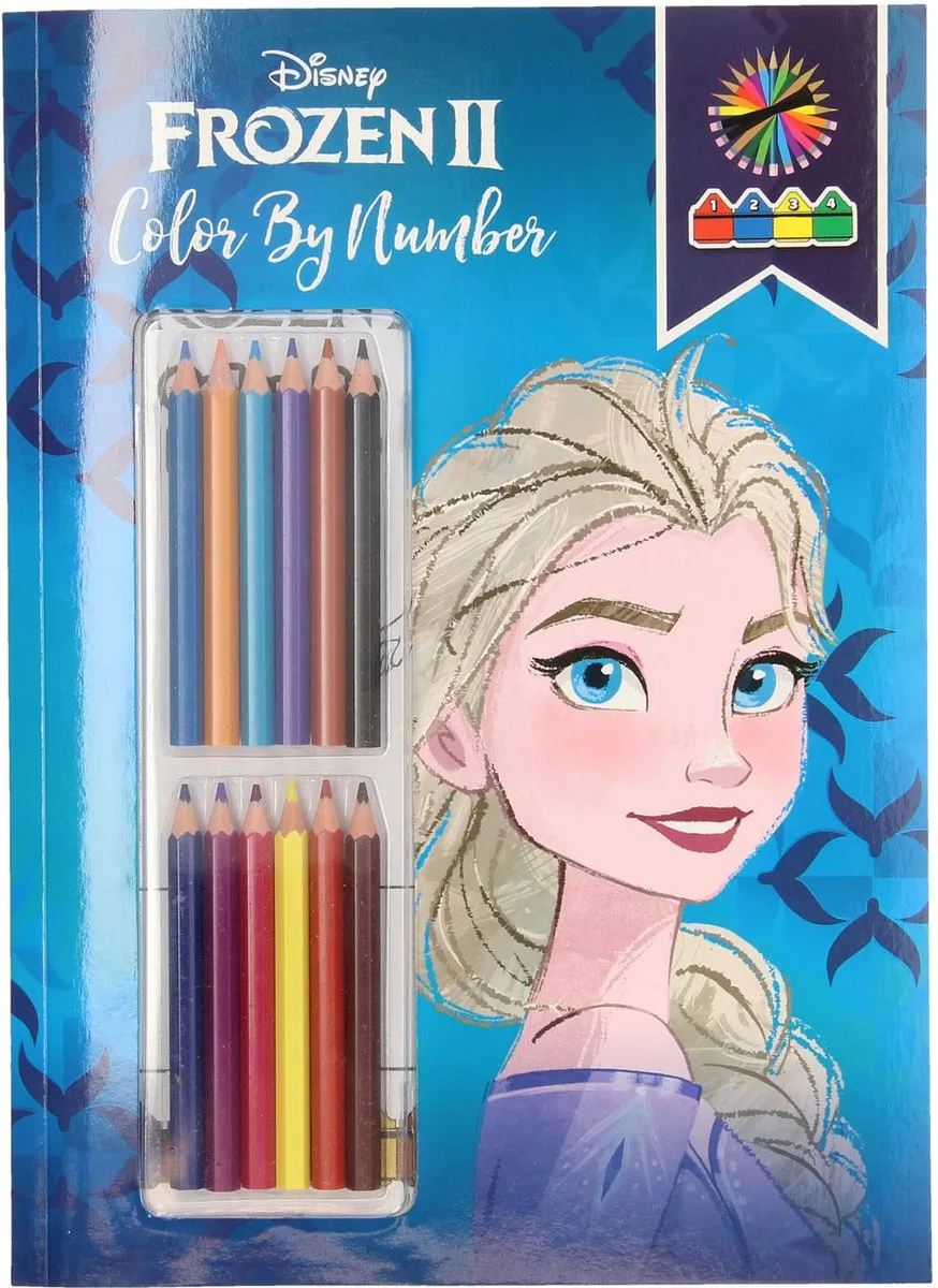 Disney Frozen Kleurboek Elsa en Anna