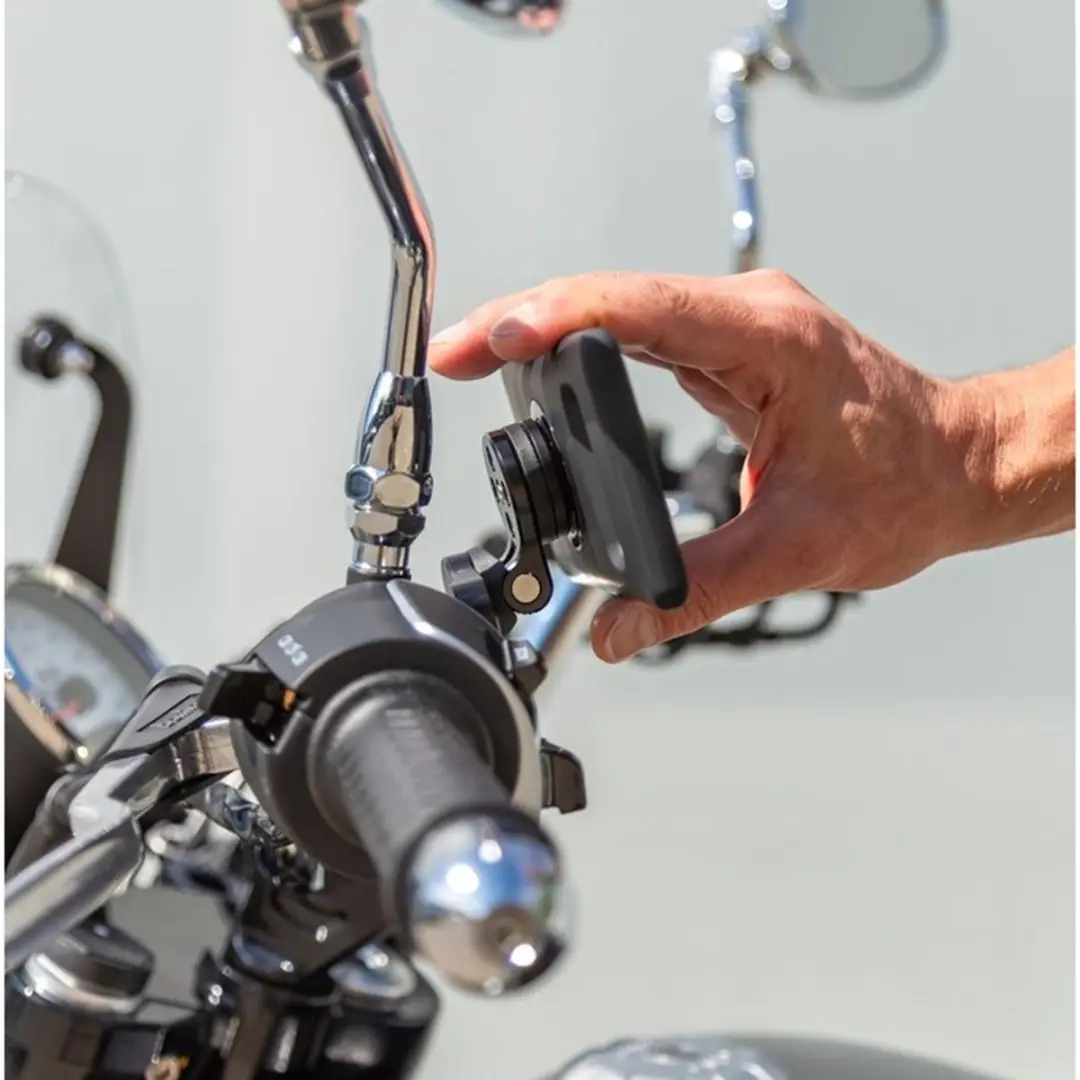 SP Connect Clutch Mount Pro Telefoonhouder - 360° Draaibaar - Zwart