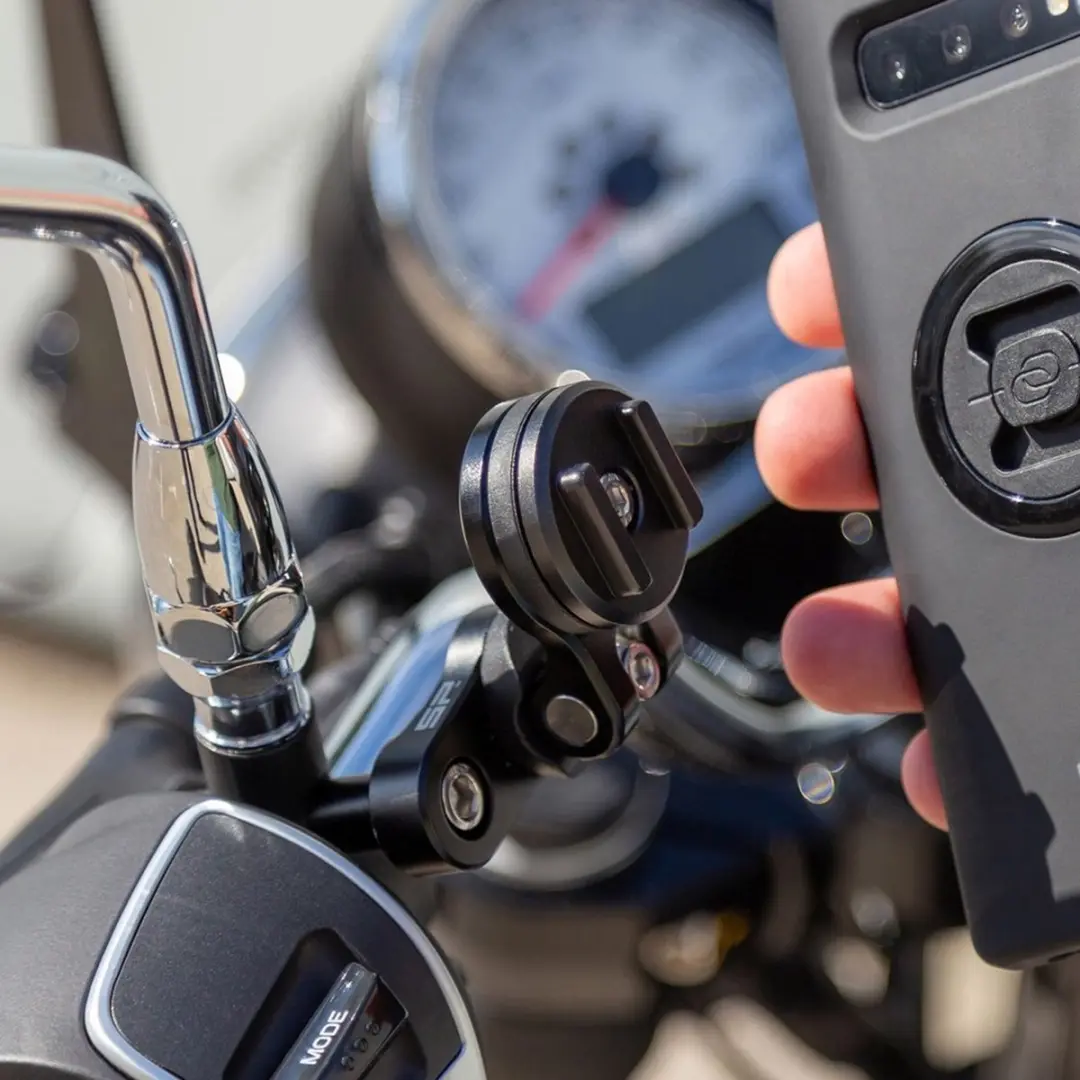 SP Connect Clutch Mount Pro Telefoonhouder - 360° Draaibaar - Zwart