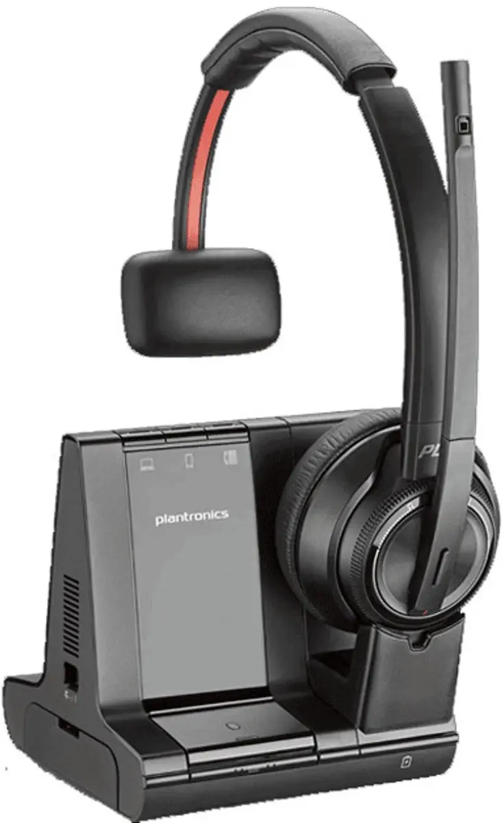 Plantronics Savi W8210 Reserve Headset - Zwart - afbeelding 6 van 6