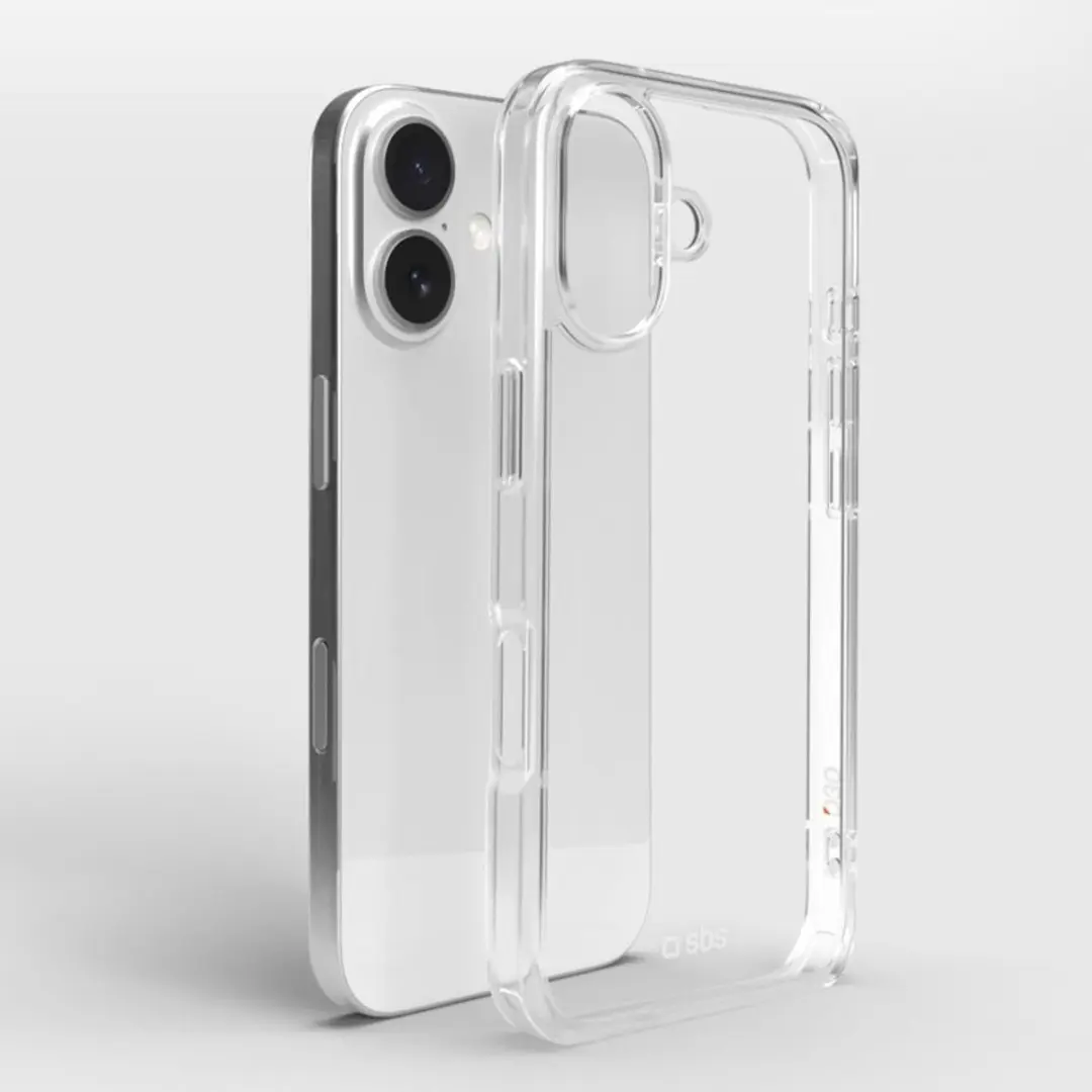 SBS Extreme Active Hoesje iPhone 16 - D3O Transparant