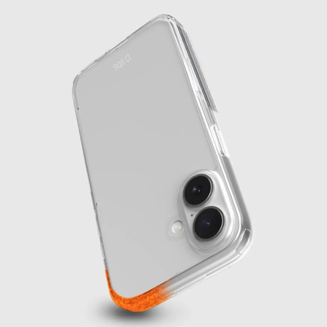 SBS Extreme Active Hoesje iPhone 16 - D3O Transparant