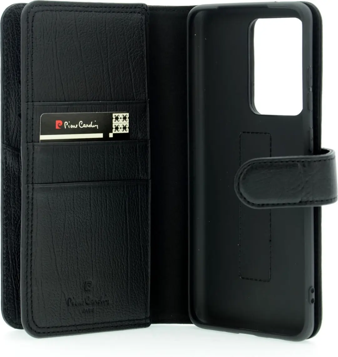 Pierre Cardin Zwart hoesje voor Samsung Galaxy S20 Ultra