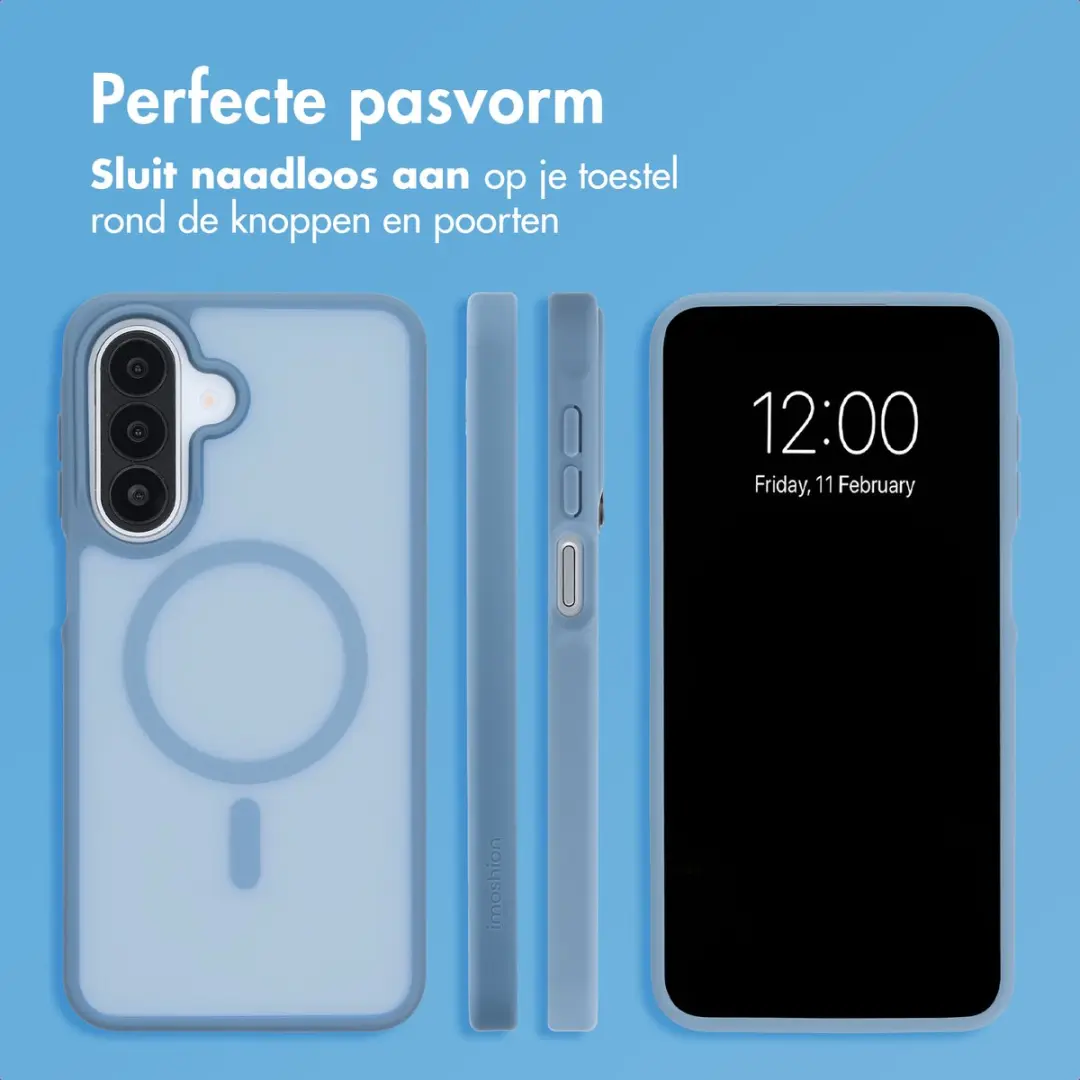 Imoshion Galaxy A27 Hoesje Lichtblauw - MagSafe