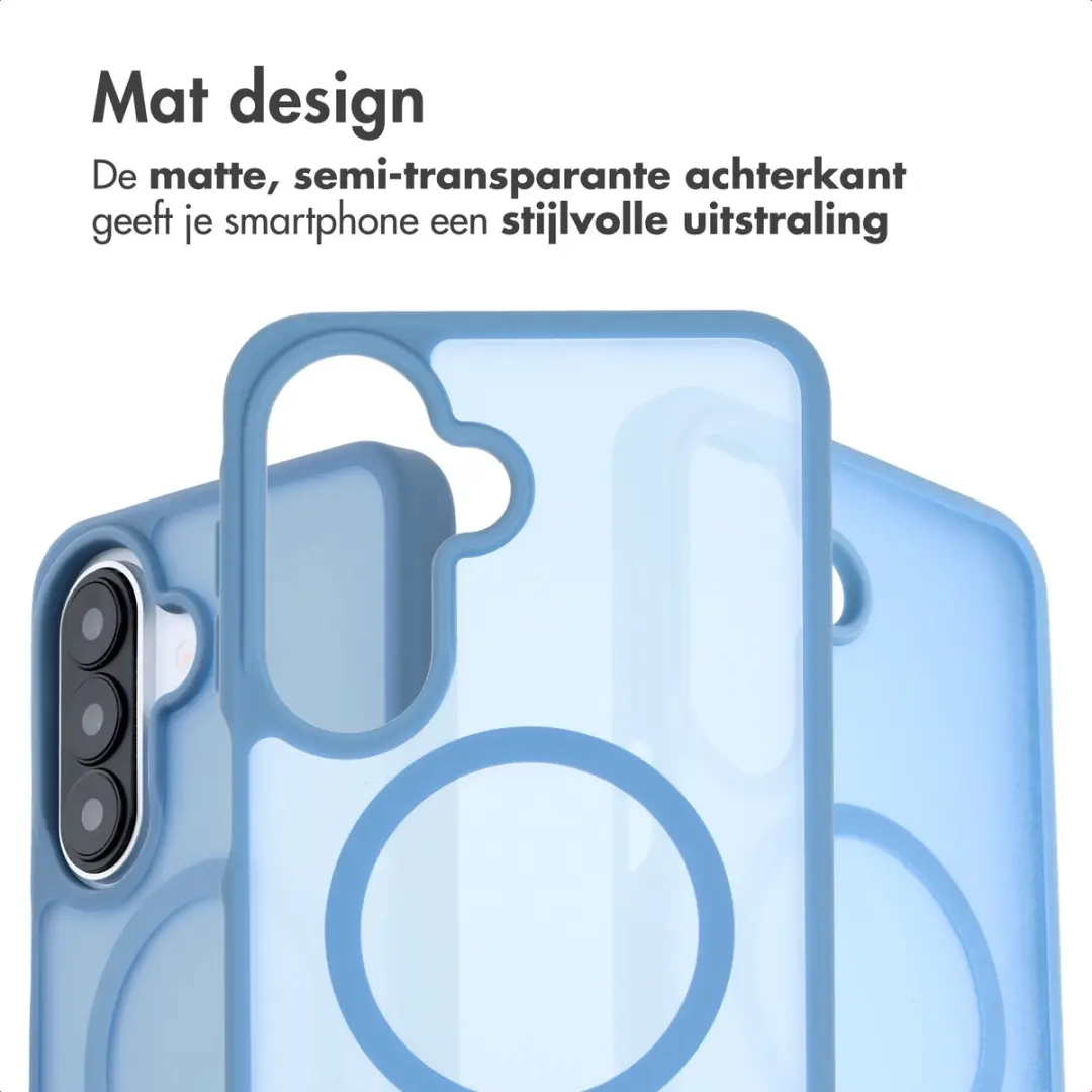 Imoshion Galaxy A27 Hoesje Lichtblauw - MagSafe
