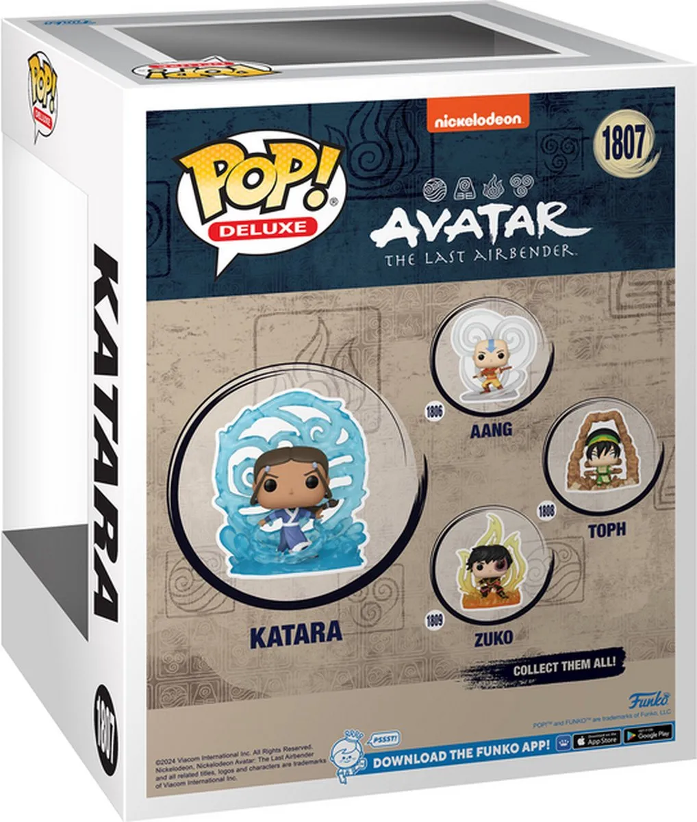 Funko Pop Deluxe Avatar Katara #1807 - Multi