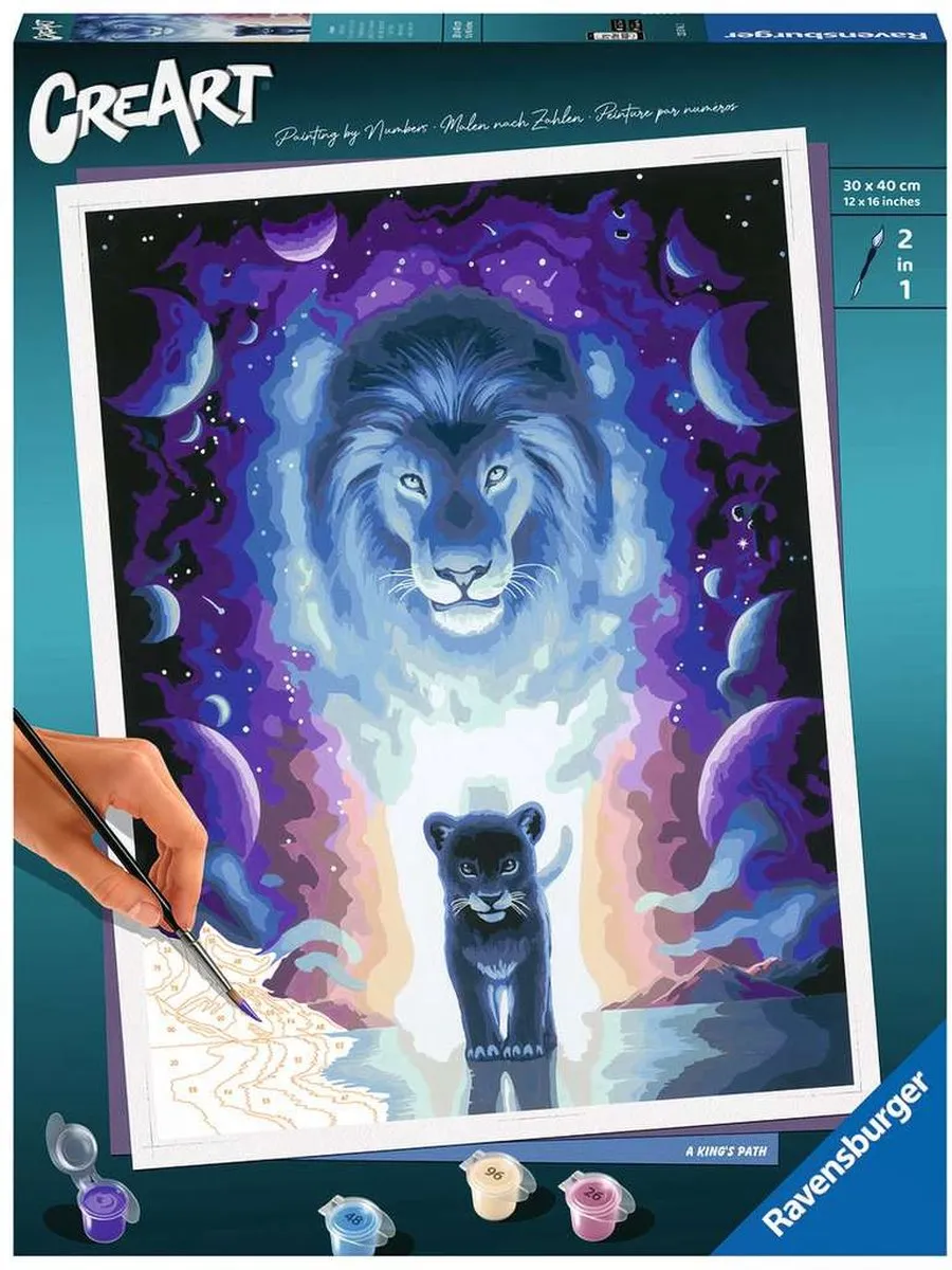 Ravensburger Lion Jojoes Art Edition Schilderen op nummer