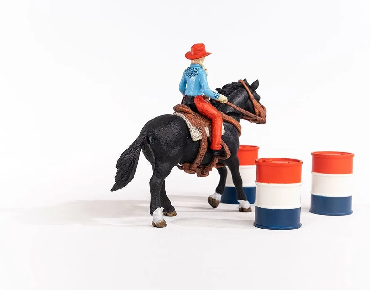Schleich Farm World Barrel Racing - Cowgirl - 42576