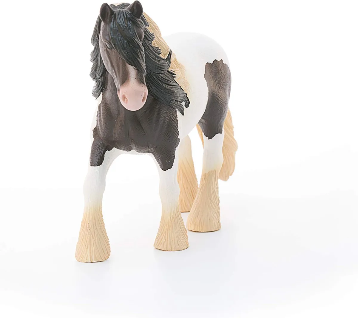 Schleich FARM WORLD Tinker Hengst Speelfiguur 13831 - Wit/Bruin