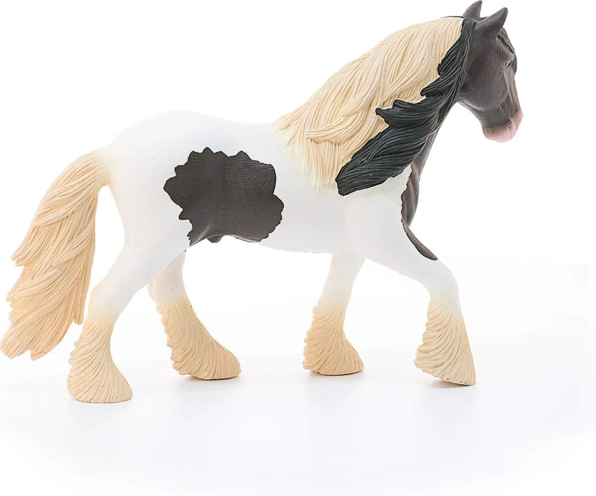 Schleich FARM WORLD Tinker Hengst Speelfiguur 13831 - Wit/Bruin