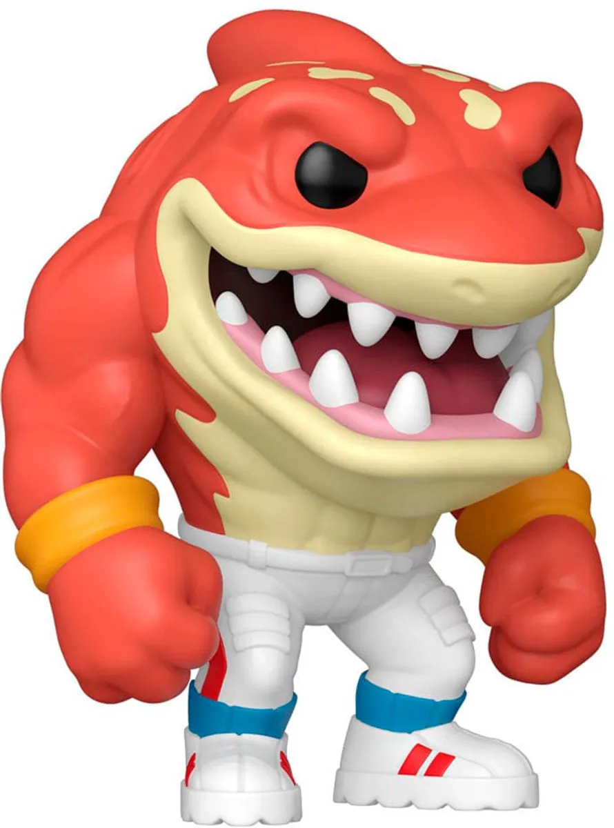 Funko POP! Street Sharks Big Slammu - 9cm - Geel/Rood/Wit