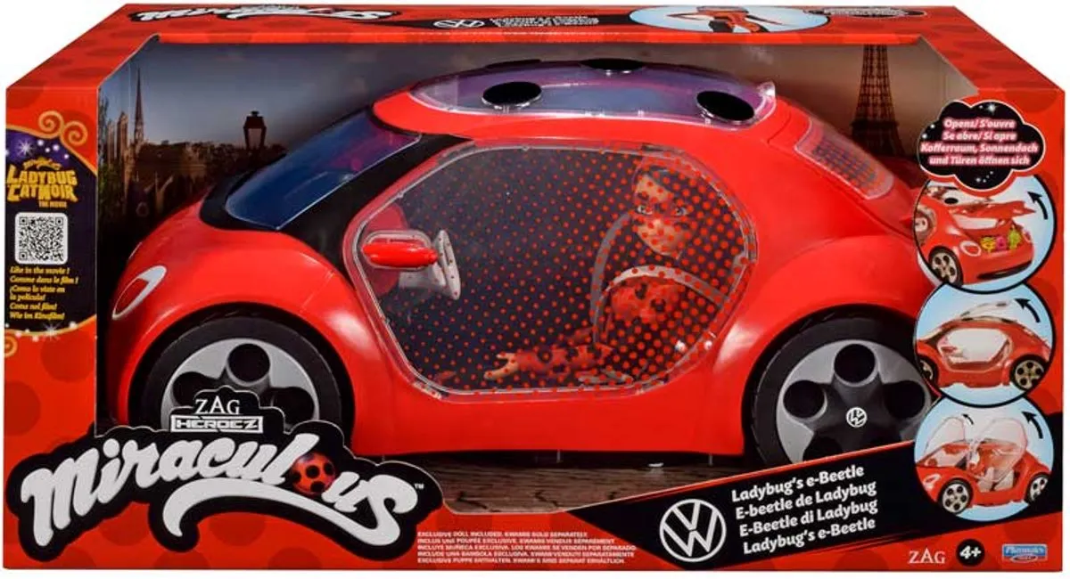 Bandai Namco Miraculous Ladybug E-Beetle Speelgoedauto