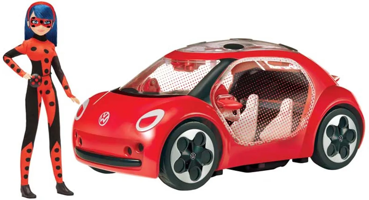 Bandai Namco Miraculous Ladybug E-Beetle Speelgoedauto - Multicolor