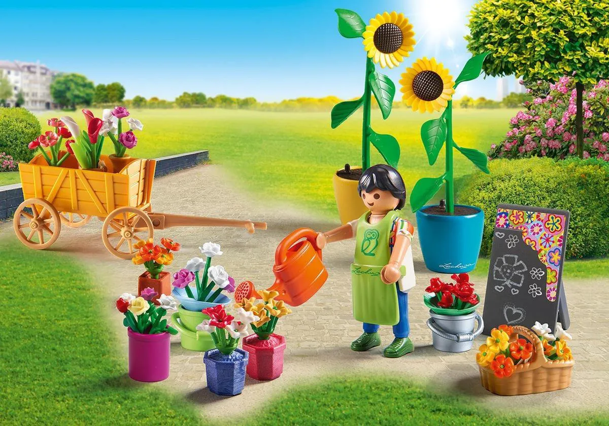 Playmobil City Life Bloemist 9082 - Multicolor
