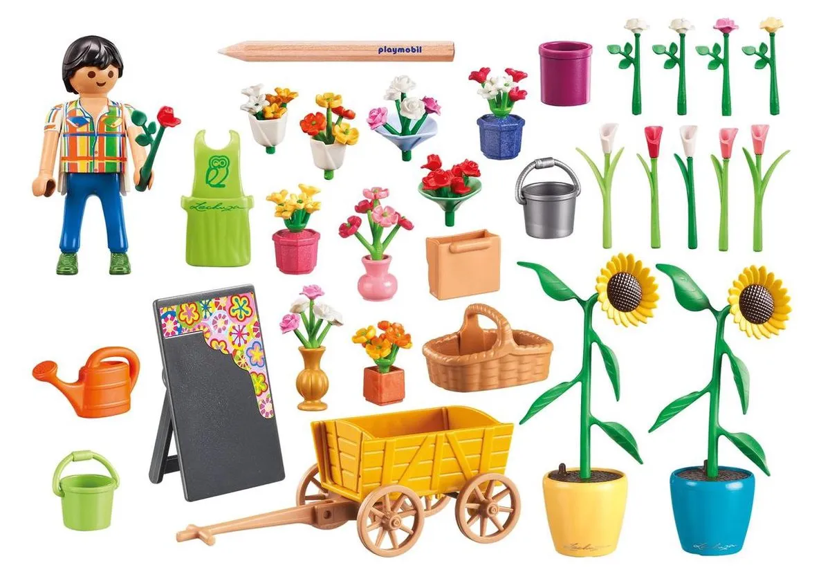 Playmobil City Life Bloemist 9082 - Multicolor