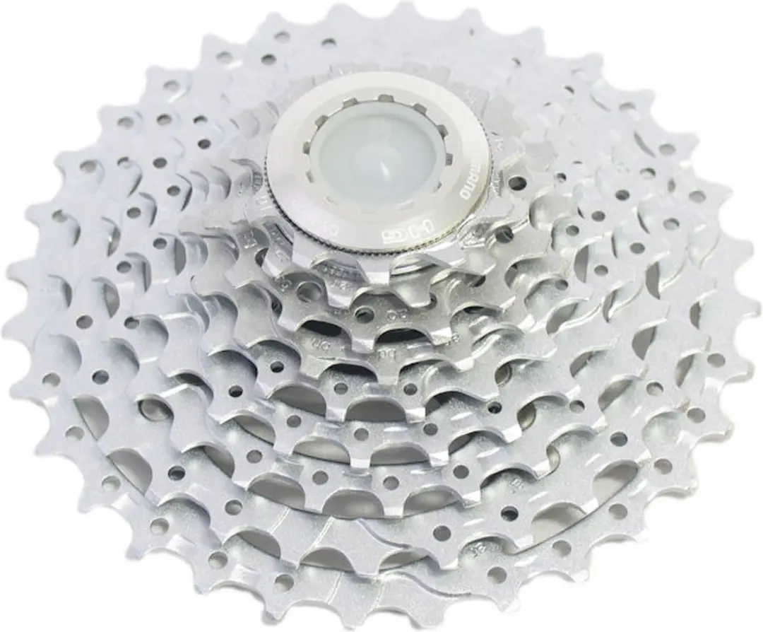 Shimano Deore XT CS-M770 Cassette 9-speed 11-32T - Zilver/Chroom - afbeelding 3 van 6