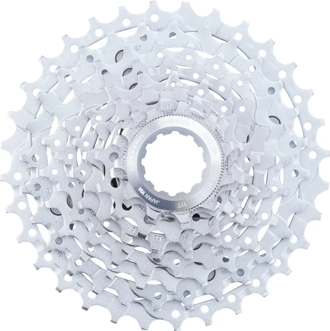 Shimano Deore XT CS-M770 Cassette 9-speed 11-32T - Zilver/Chroom - afbeelding 5 van 6