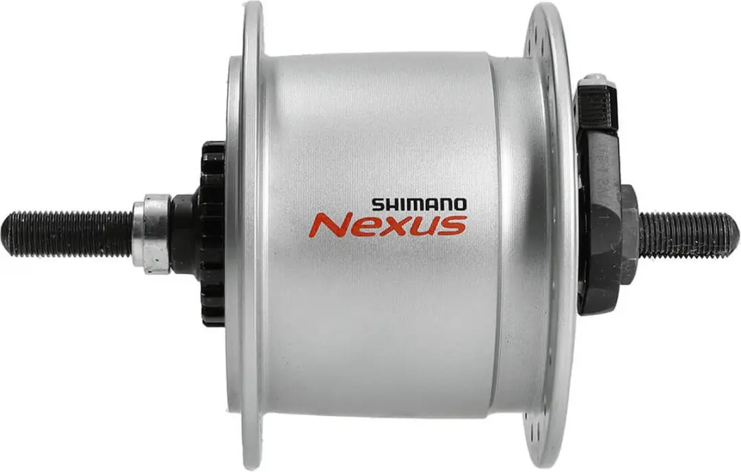 Shimano DH-C6000-3R Naafdynamo 3W - Rolremmen - Zilver - afbeelding 2 van 2