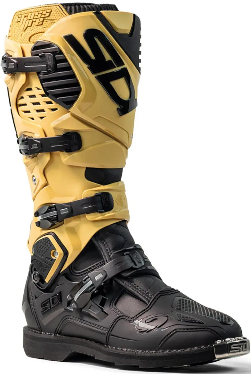 Sidi Crossfire 3 Goud Zwart Crosslaarzen