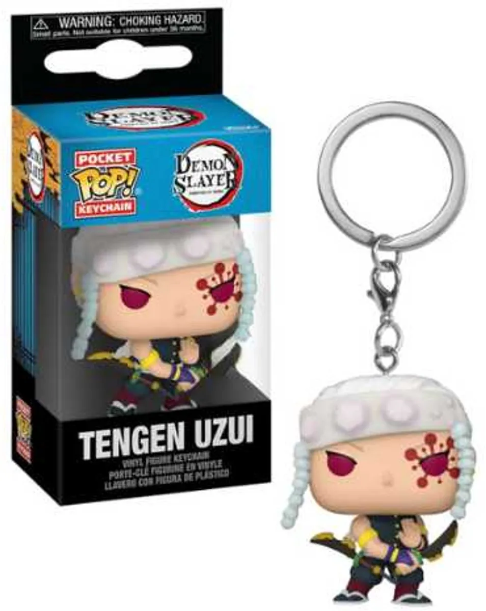 Funko Pop! Demon Slayer Tengen Uzui Sleutelhanger - 77422 - Multi - afbeelding 4 van 4