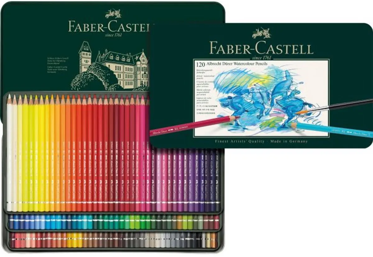 Faber-Castell Albrecht Dürer Aquarelpotlood 120 Stuks - FC-117511 - afbeelding 6 van 6