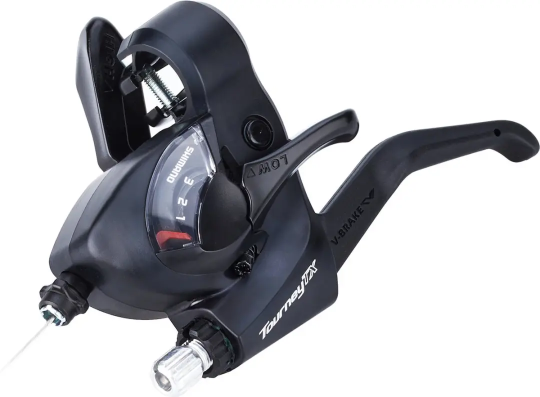 Shimano Tourney ST-TX800 Schakel-/remhendel - 3-speed - Zwart - afbeelding 4 van 6