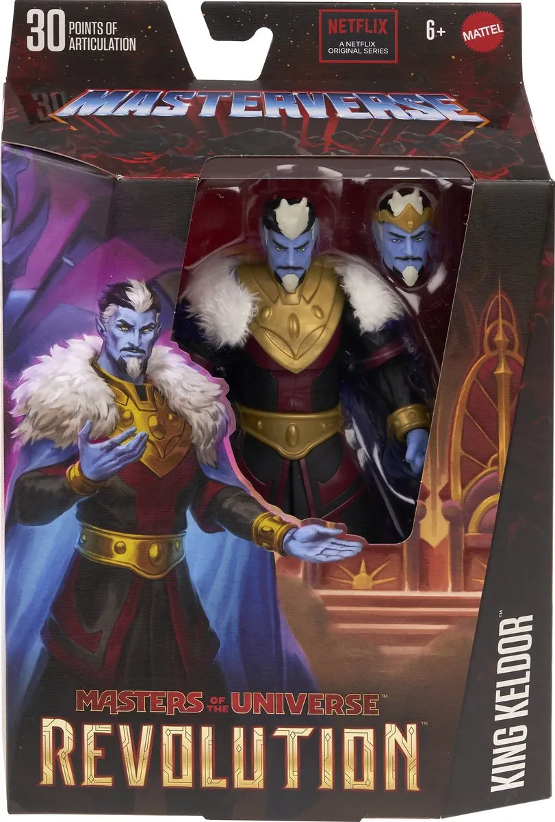 Mattel Masters of the Universe Revolution King Keldor Action Figure 18cm - Multi
