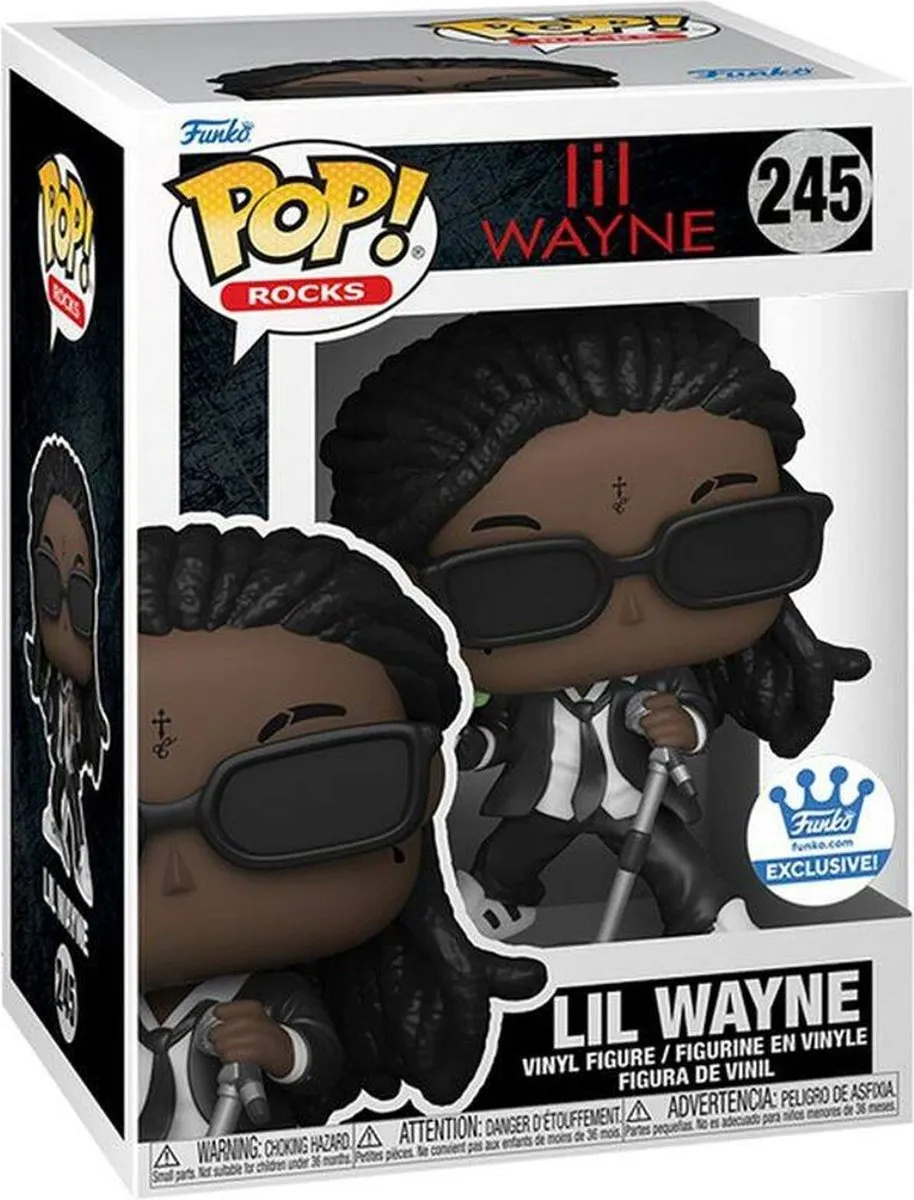 Funko POP! Lil Wayne With Lollipop Exclusief - 9cm - Multicolor - afbeelding 2 van 2