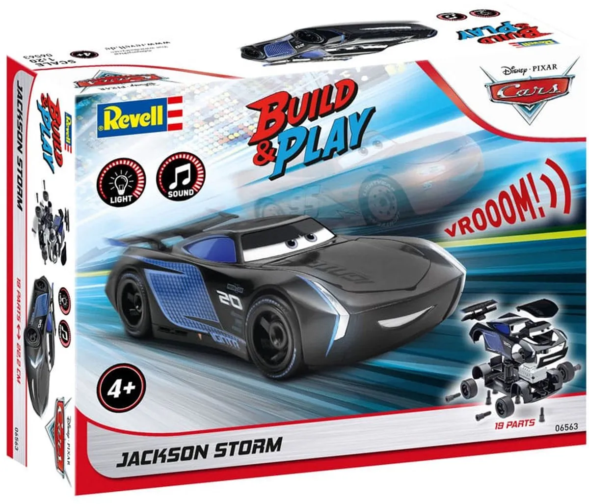 Revell 06563 Jackson Storm Disney Cars Modelbouwpakket - 1:20 - Multi