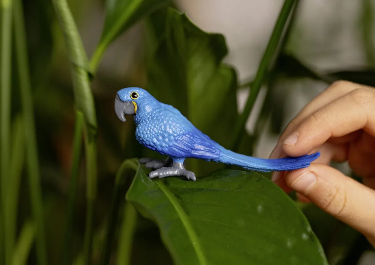 Schleich Hyacinthara Blauwe Papegaai 14859