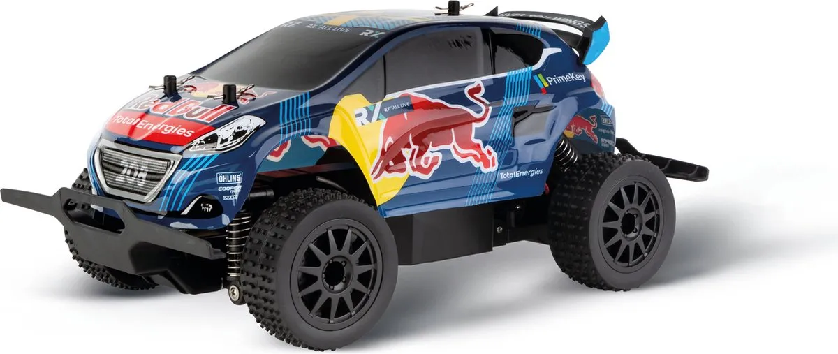 Carrera RC Red Bull Peugeot WRX 208 Rallycross Hansen D/P 2,4GHz