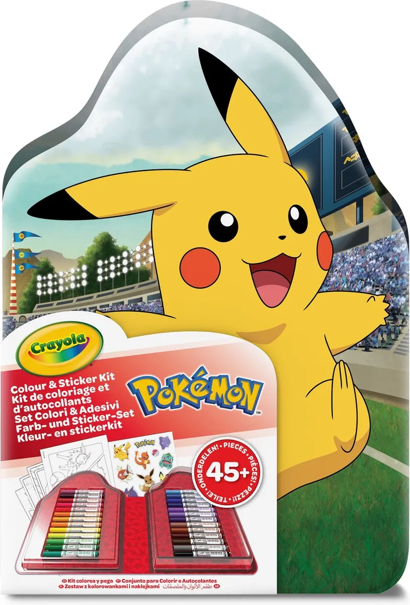 Crayola Pokémon Creatief Koffertje
